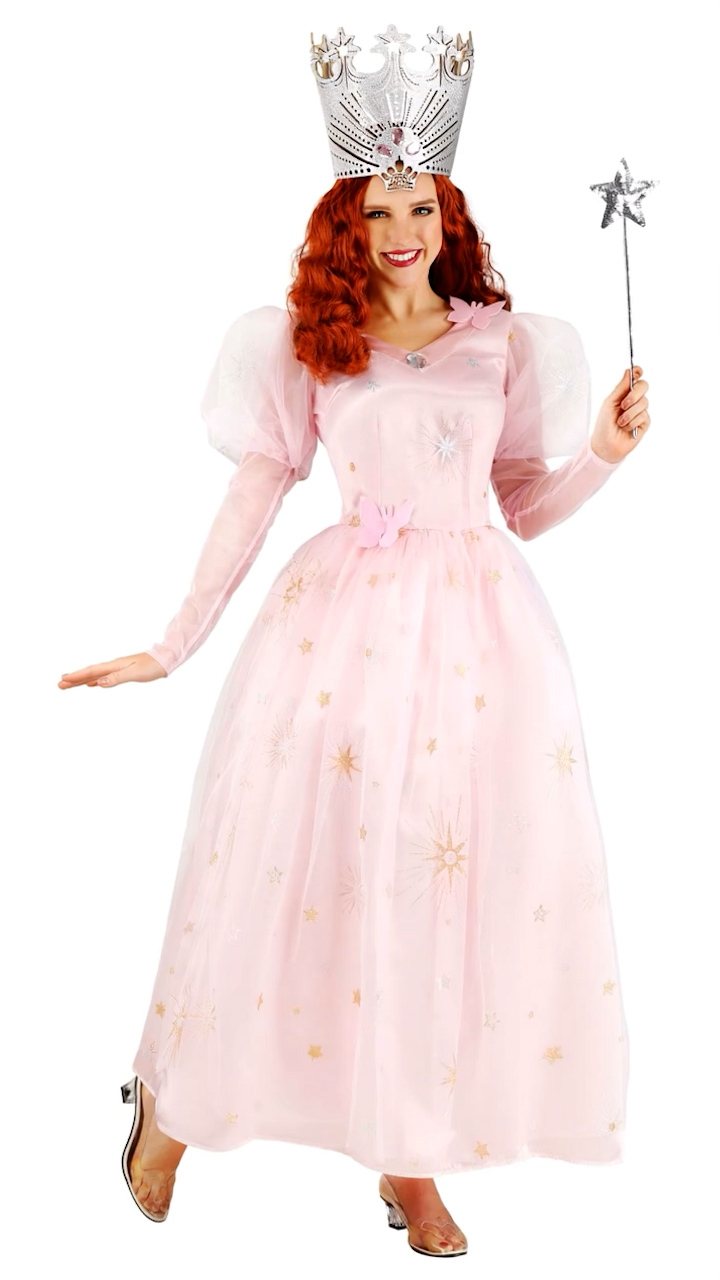 FUN1706AD Ai Women's Wizard of Oz Glinda Costume